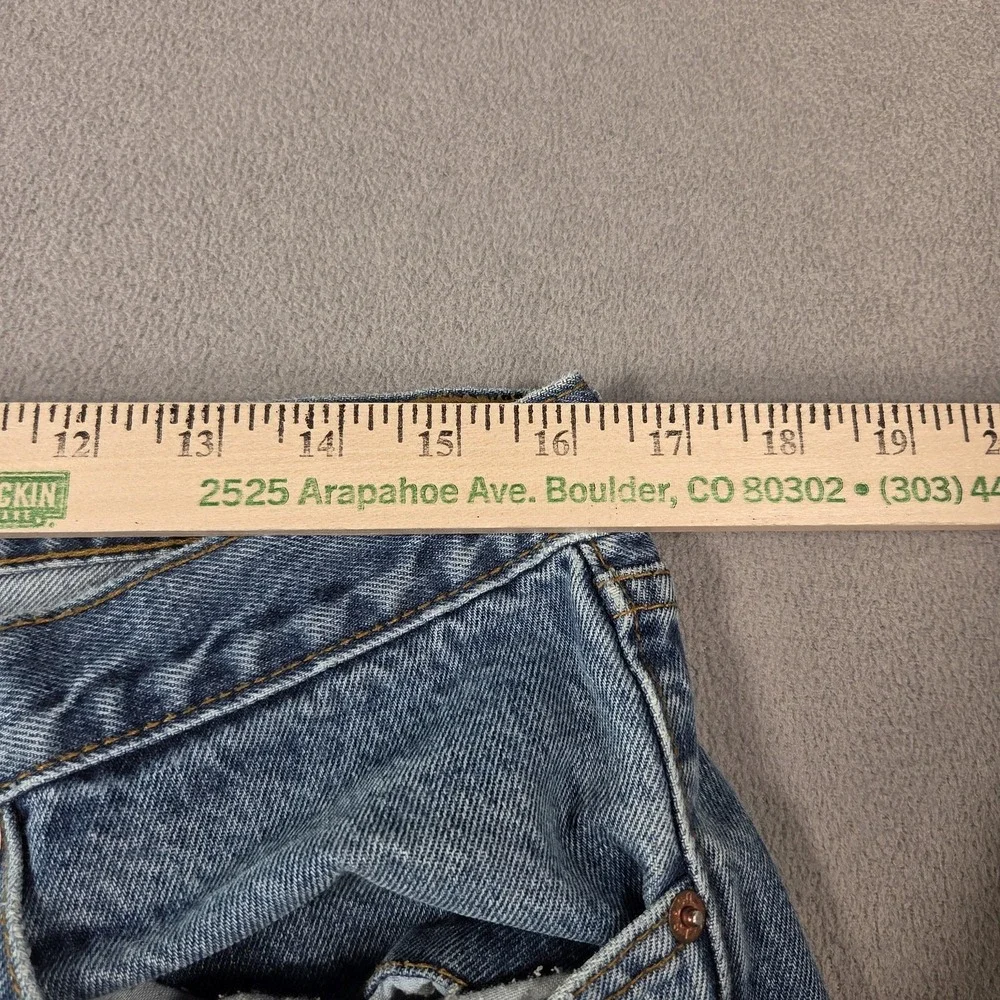 Vintage Levis 501 Jeans Mens High Rise Button Made USA‎ 90s Fits 32x26 Altered
